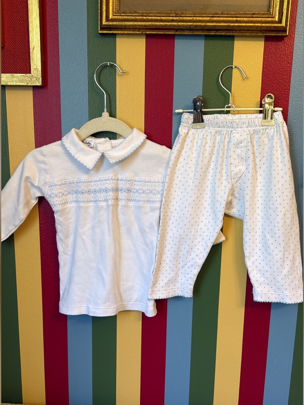 Magnolia Baby Smocked Shirt & Pants